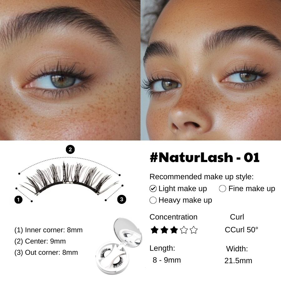 Soft Magnetic Eyelashes